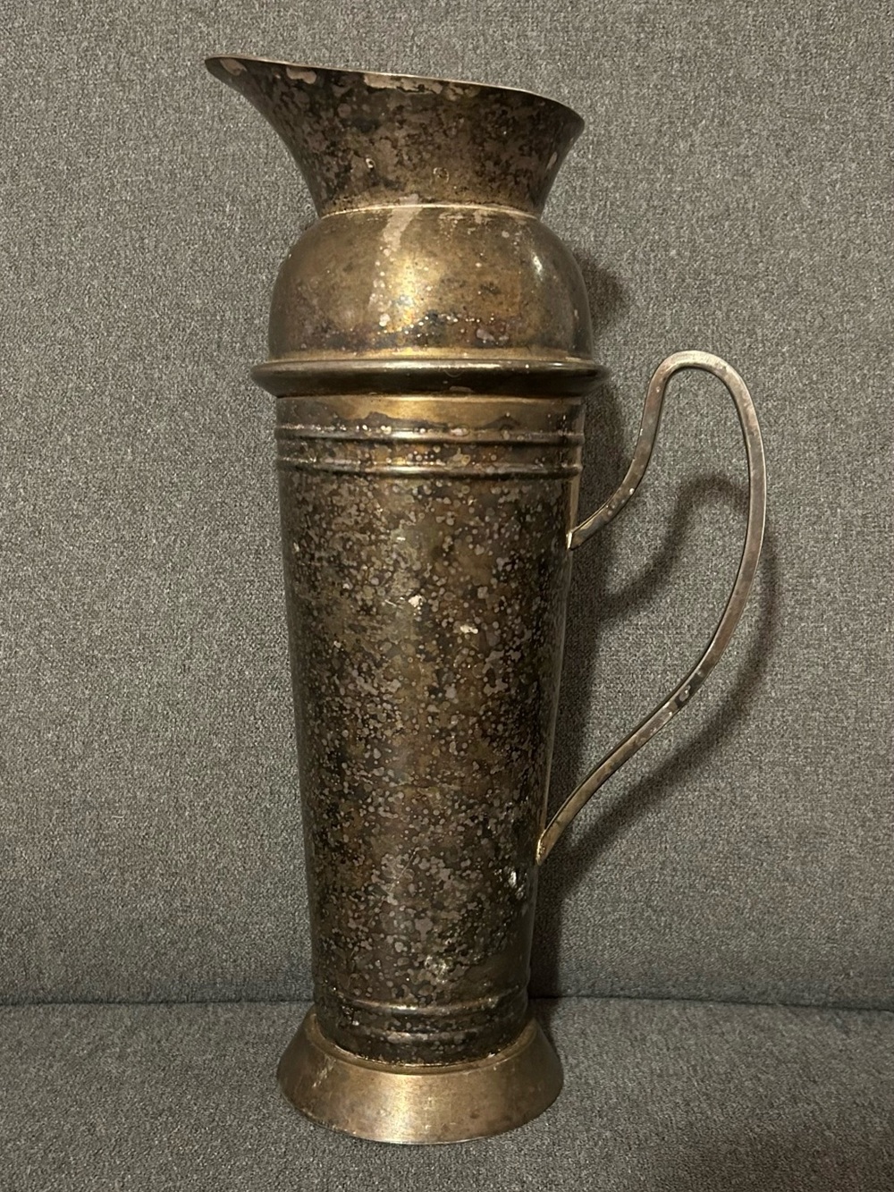 Pottery Barn Vintage Silver Plated Cocktail Shaker